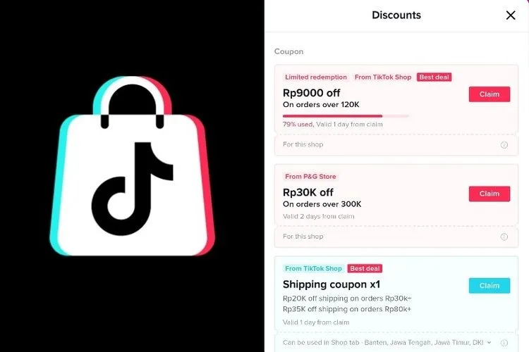 cara membuat voucher tiktok shop